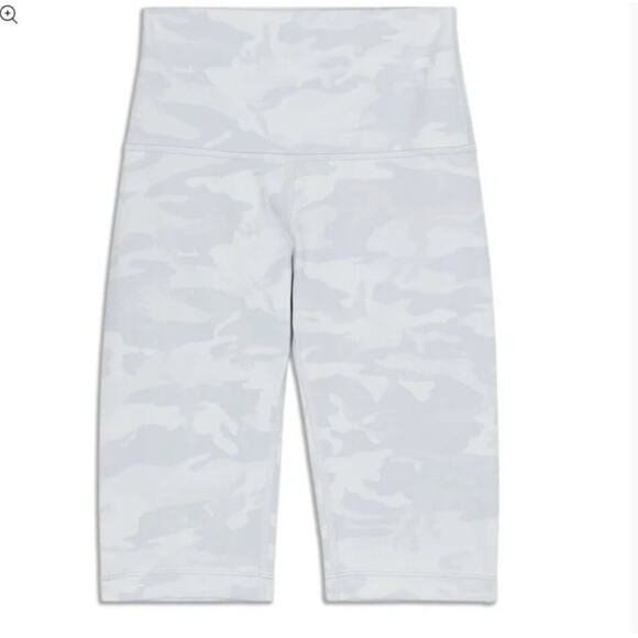 Lululemon Wunder Under Short 10" Incognito Camo Jacquard Alpine - Picture 2 of 7